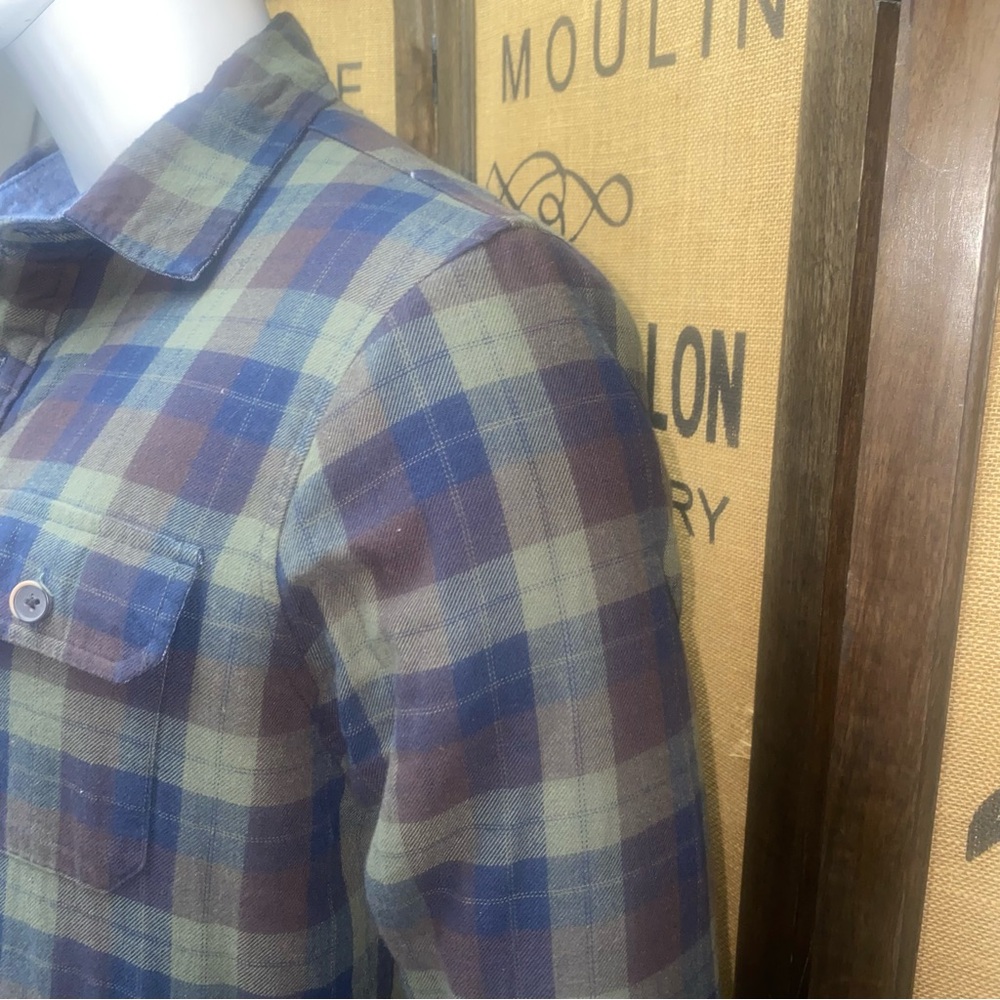 Tailor Vintage Flannel Jacket, Sherpa Lined, M View 3